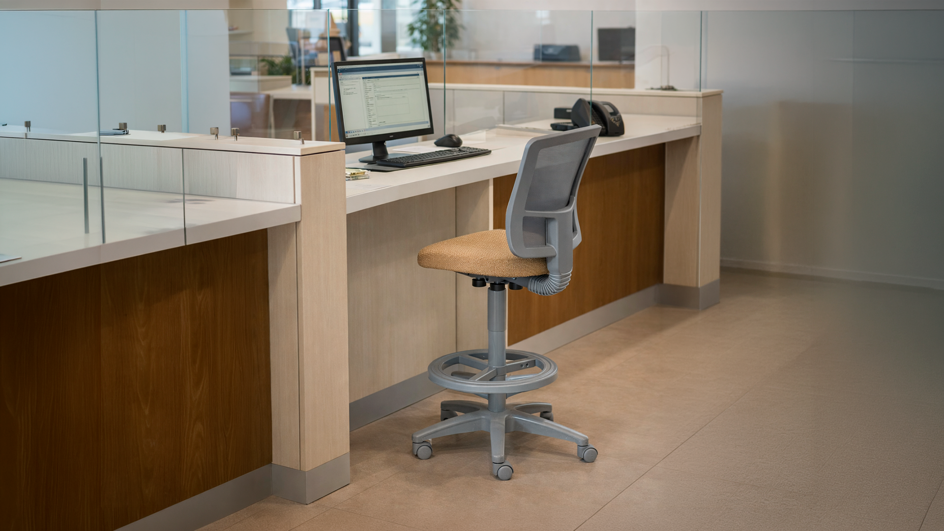 Silla para Cajero Quadra
