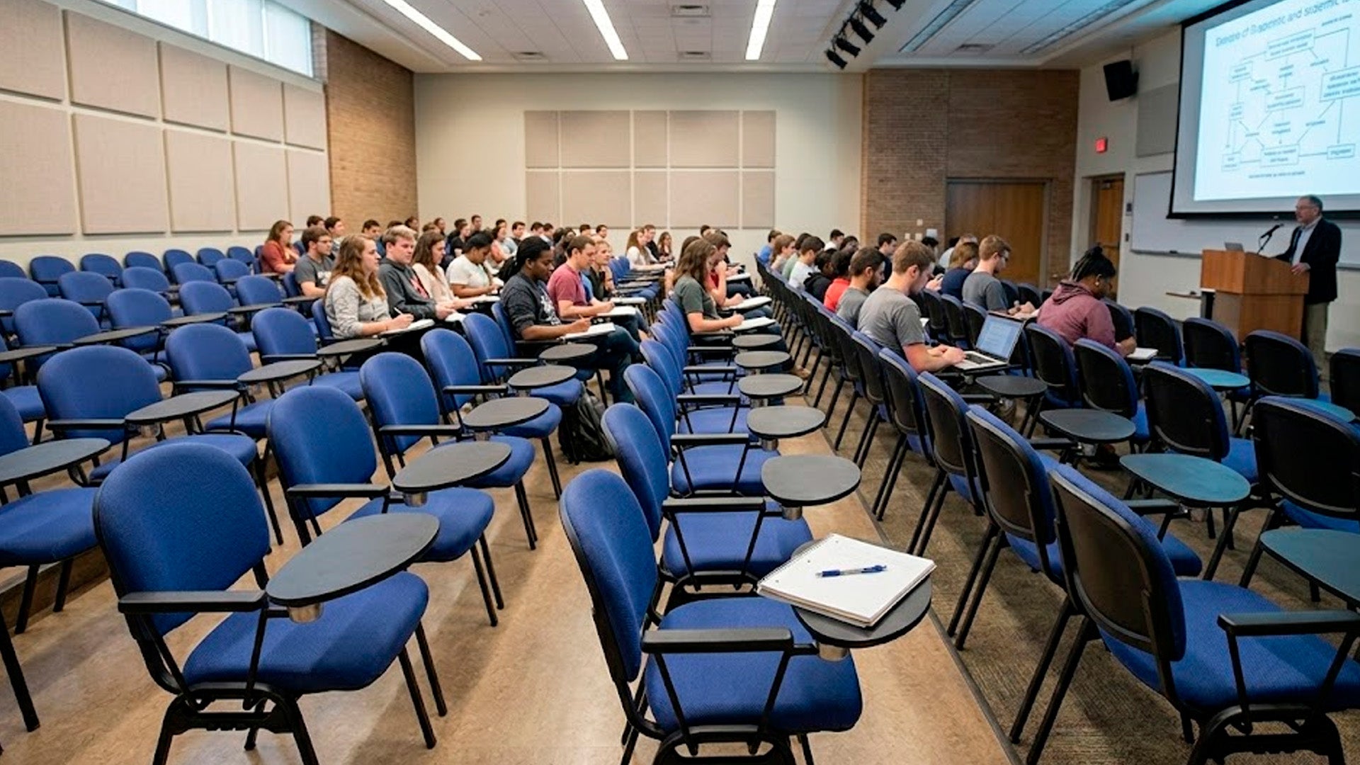 Butaca Universitaria Tapizada
