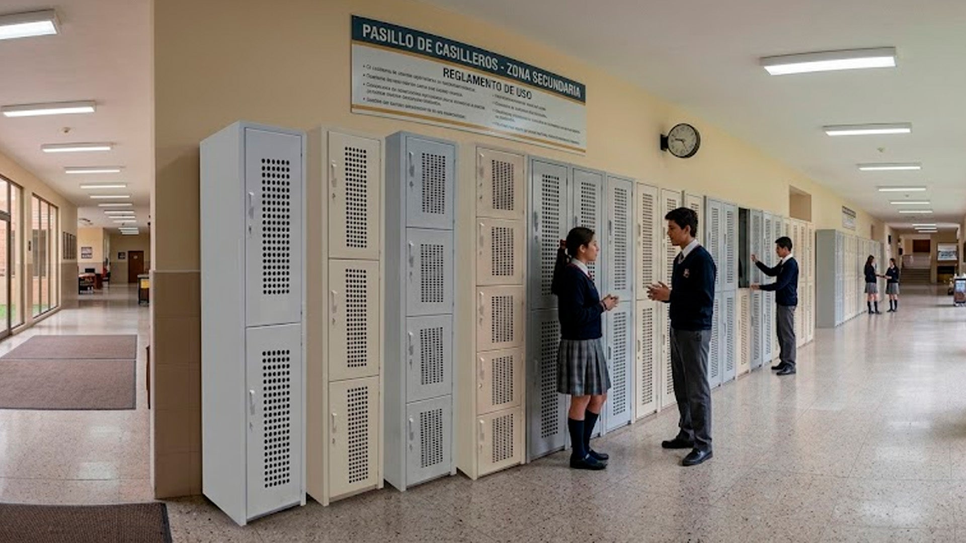 Locker Metálico Círculos