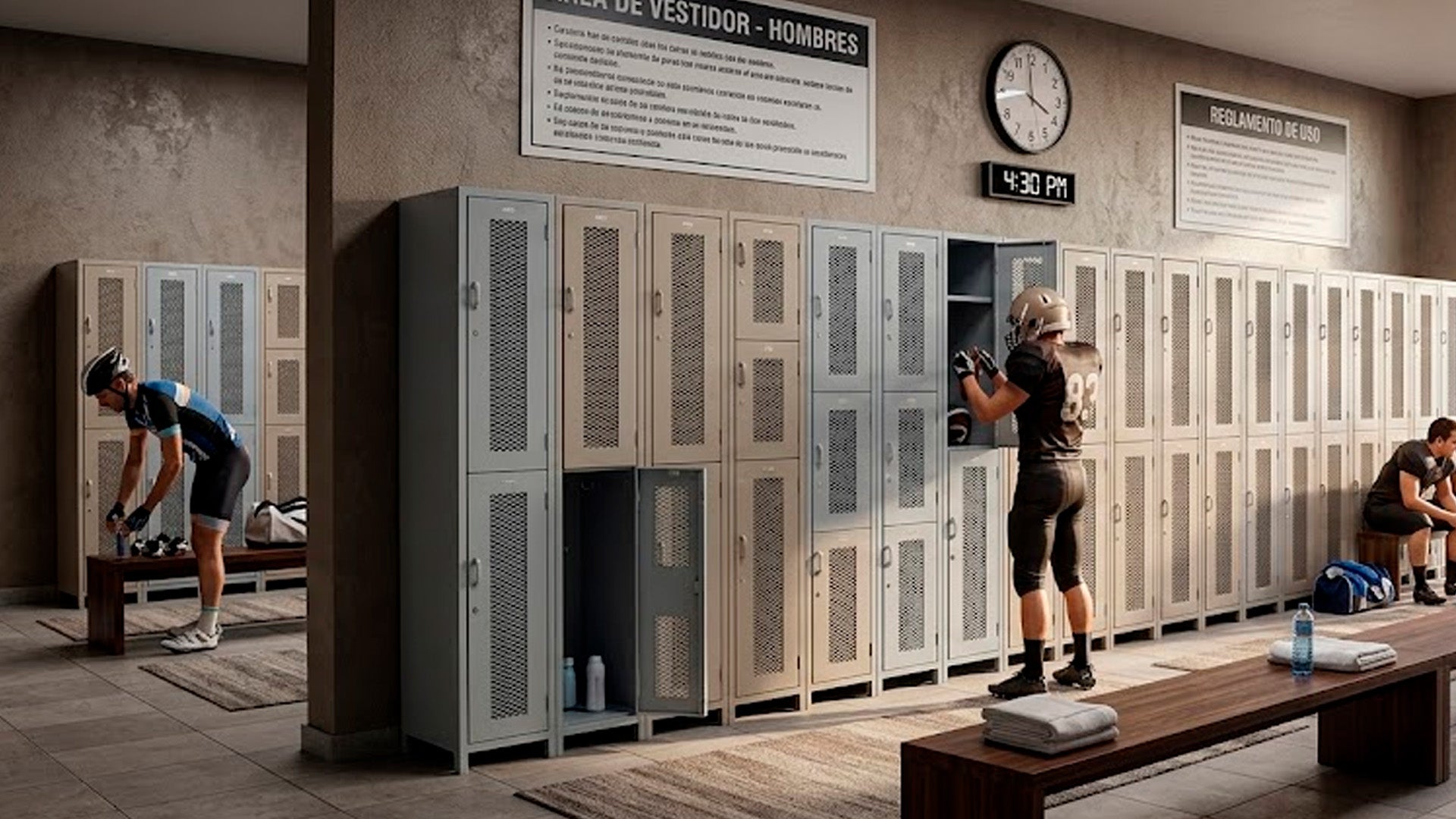 Locker Metálico Malla