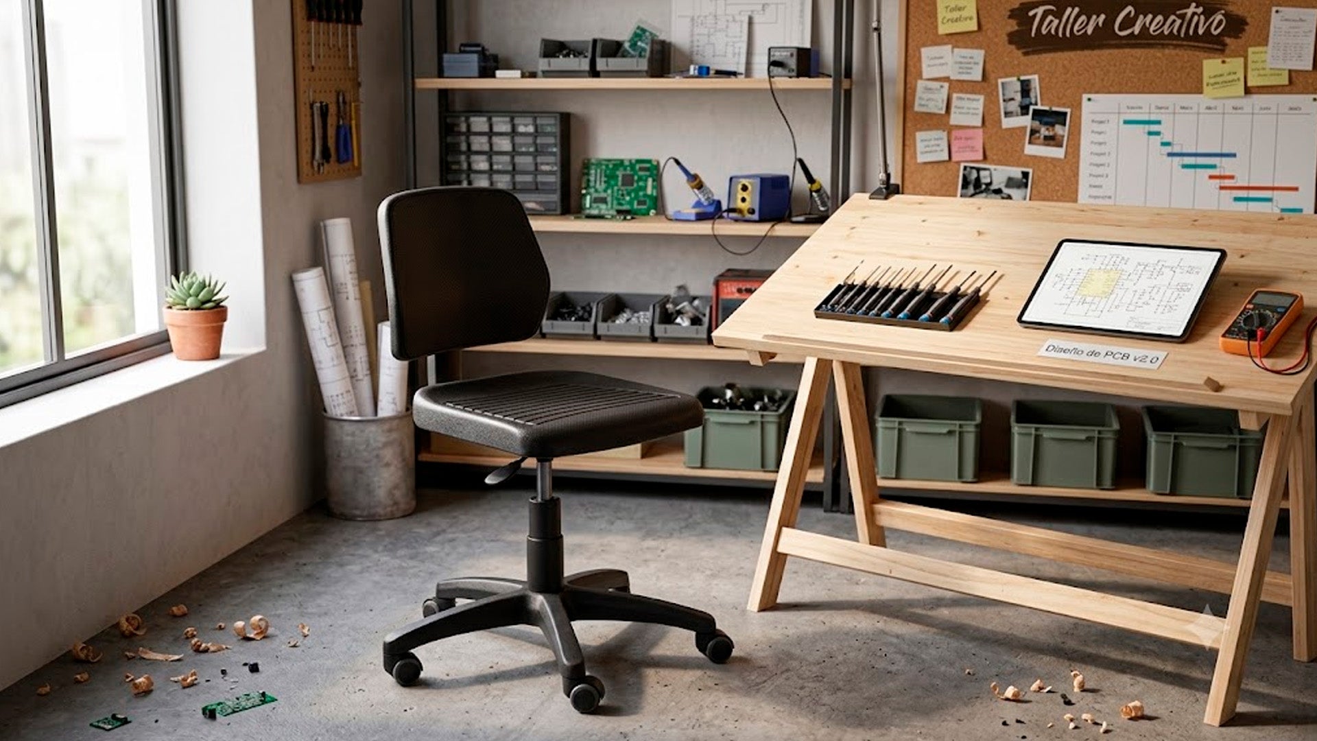 Silla Industrial RI100